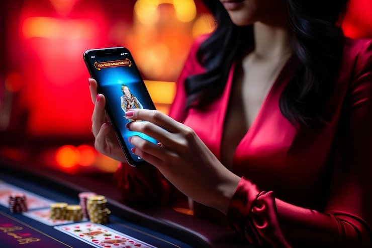 Tampilan pasar pemenang pertandingan dengan odds real-time di layar smartphone